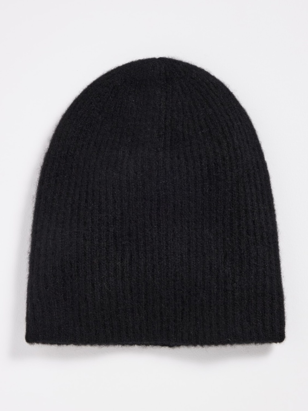 White + Warren Cashmere Beanie Black